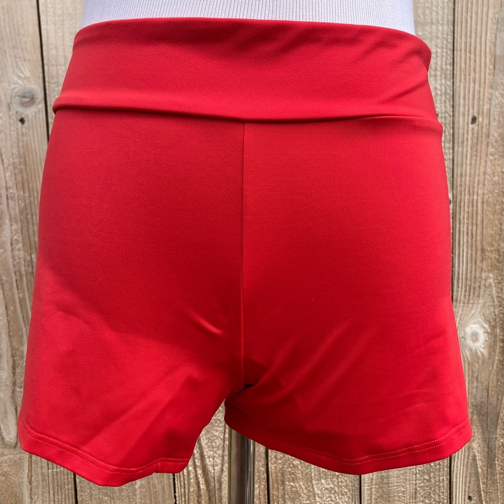 Roxy Women's Red Active Bike Shorts or board shorts - Picture 5 of 6